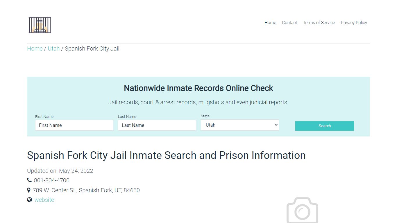 Spanish Fork City Jail Inmate Search, Visitation, Phone no ...